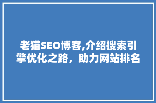 老猫SEO博客,介绍搜索引擎优化之路，助力网站排名提升